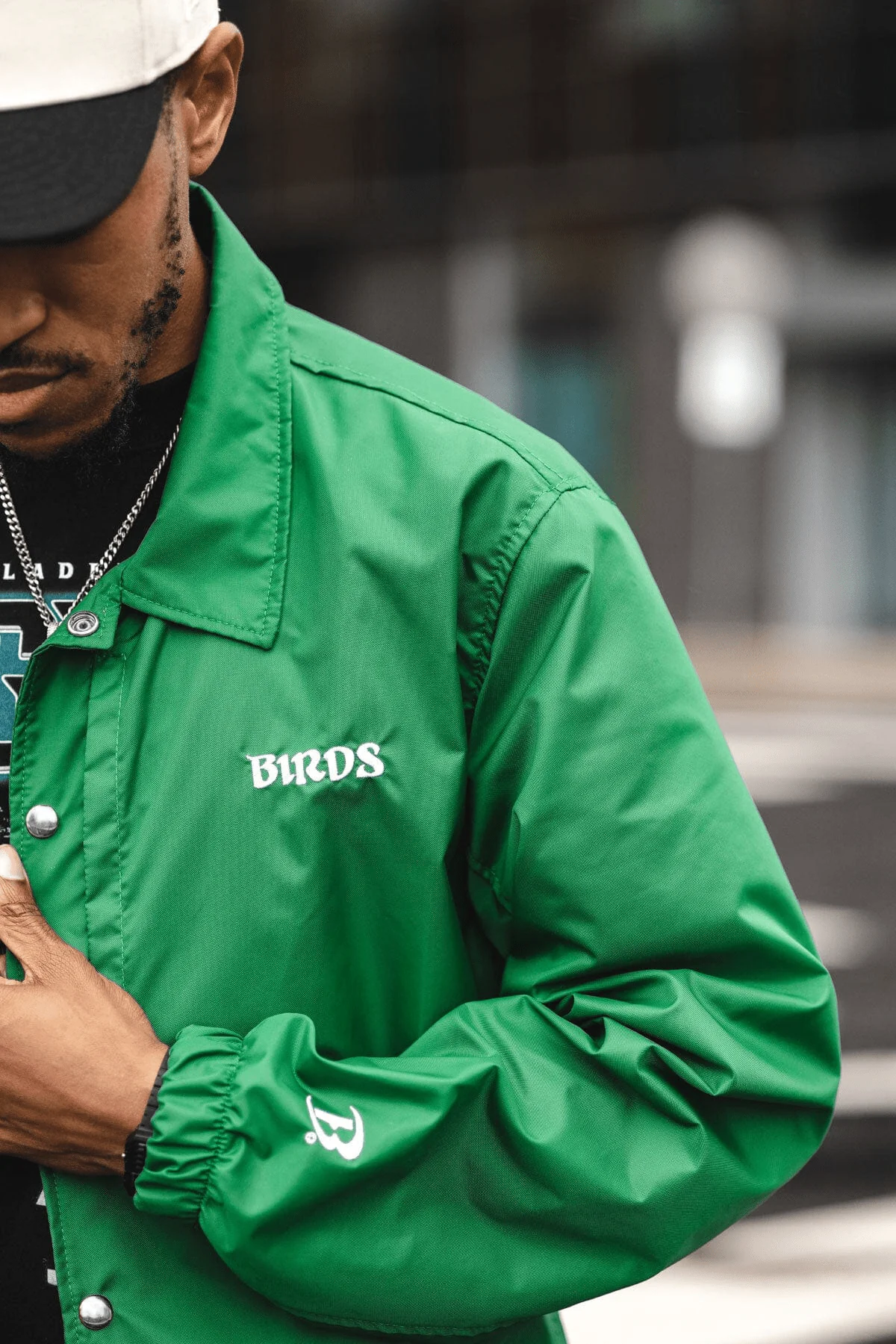 BOATHOUSE BIRDS COACHES WINDBREAKER JACKET - Image 4