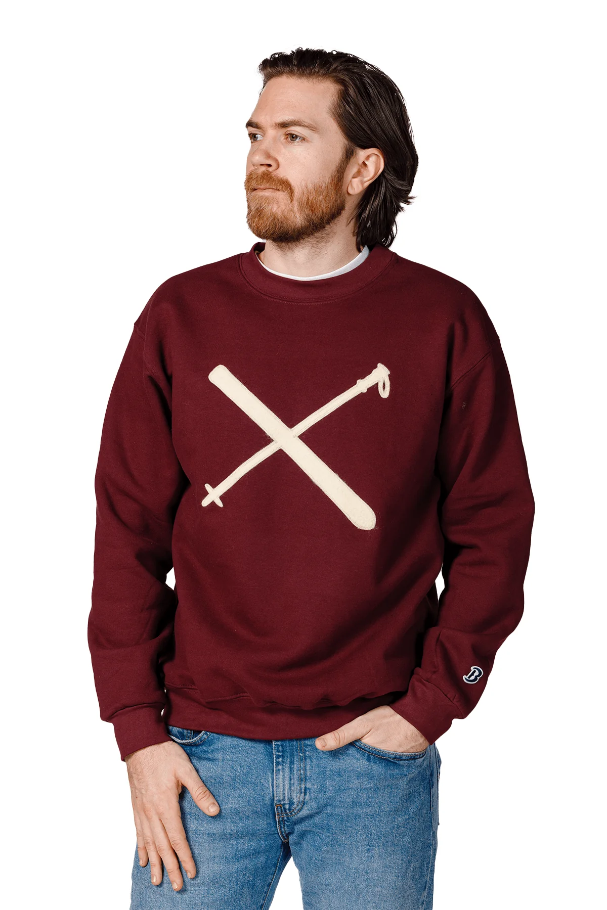 BOATHOUSE Felt Skis Crew - Image 2