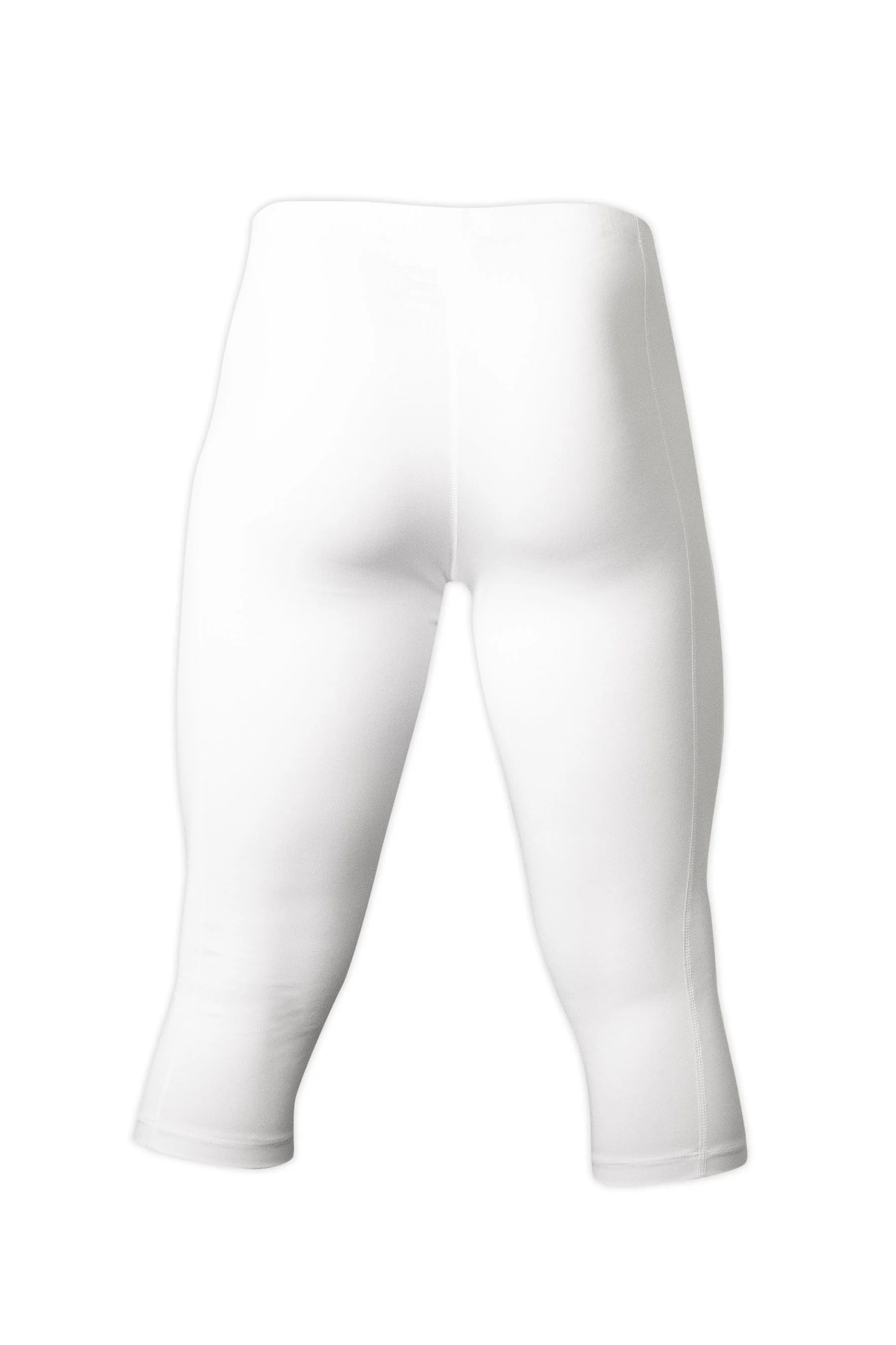 BOATHOUSE Men's 3/4 White Training Tights - Image 3
