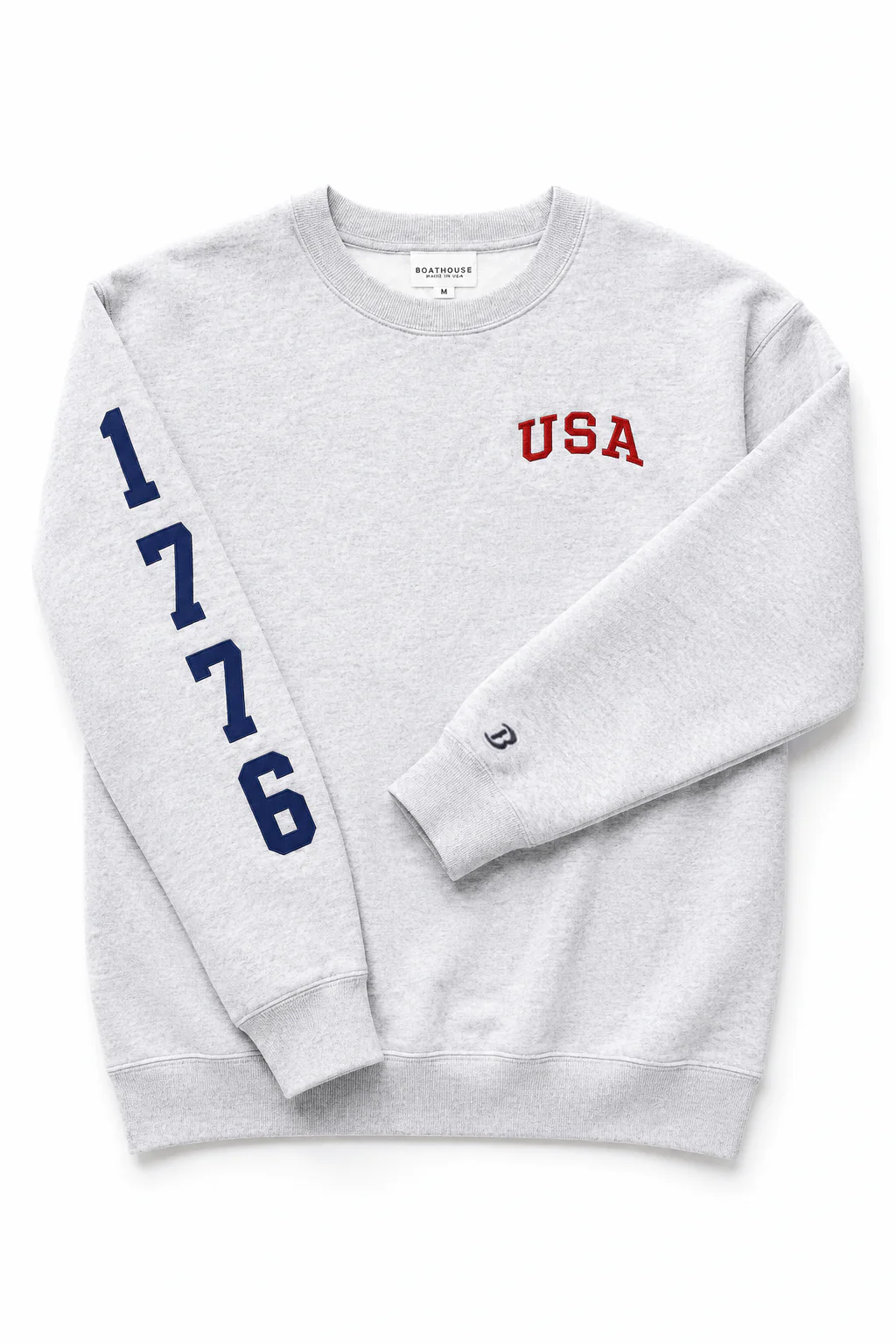 BOATHOUSE USA 1776 COTTON CREW