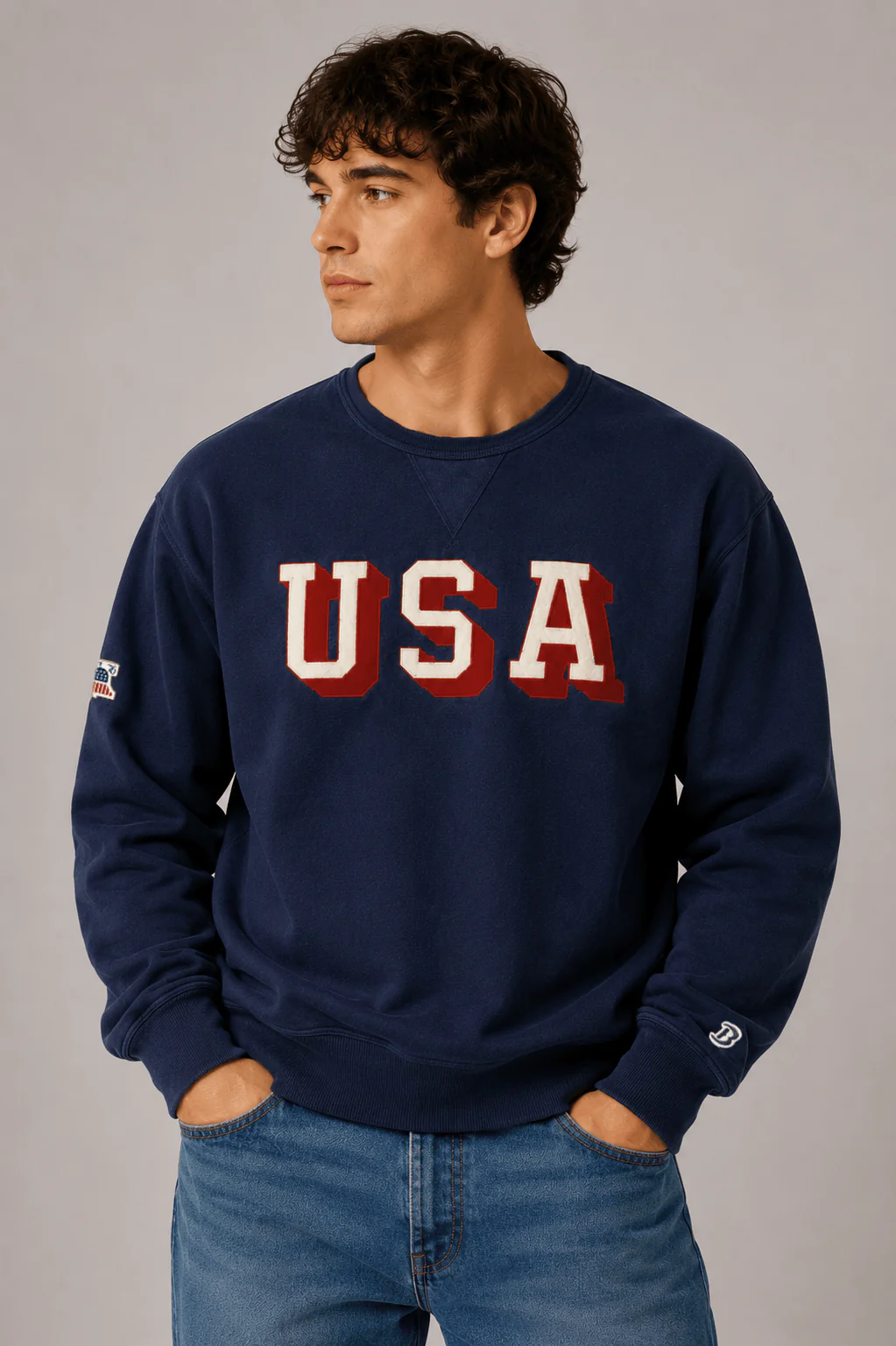 Boathouse USA French Terry Crew - Image 2