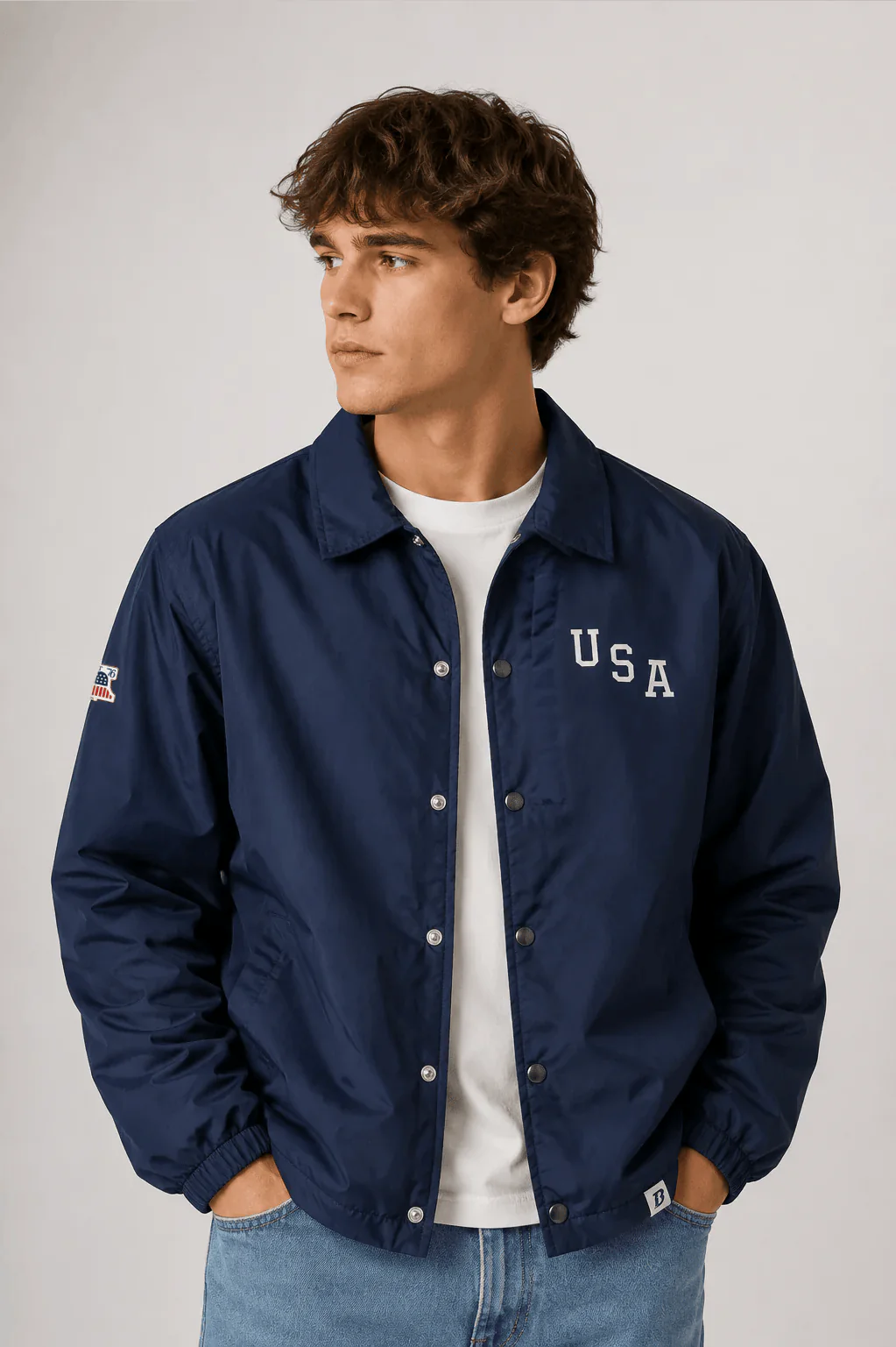 Boathouse USA Unisex Coaches Jacket - Image 2