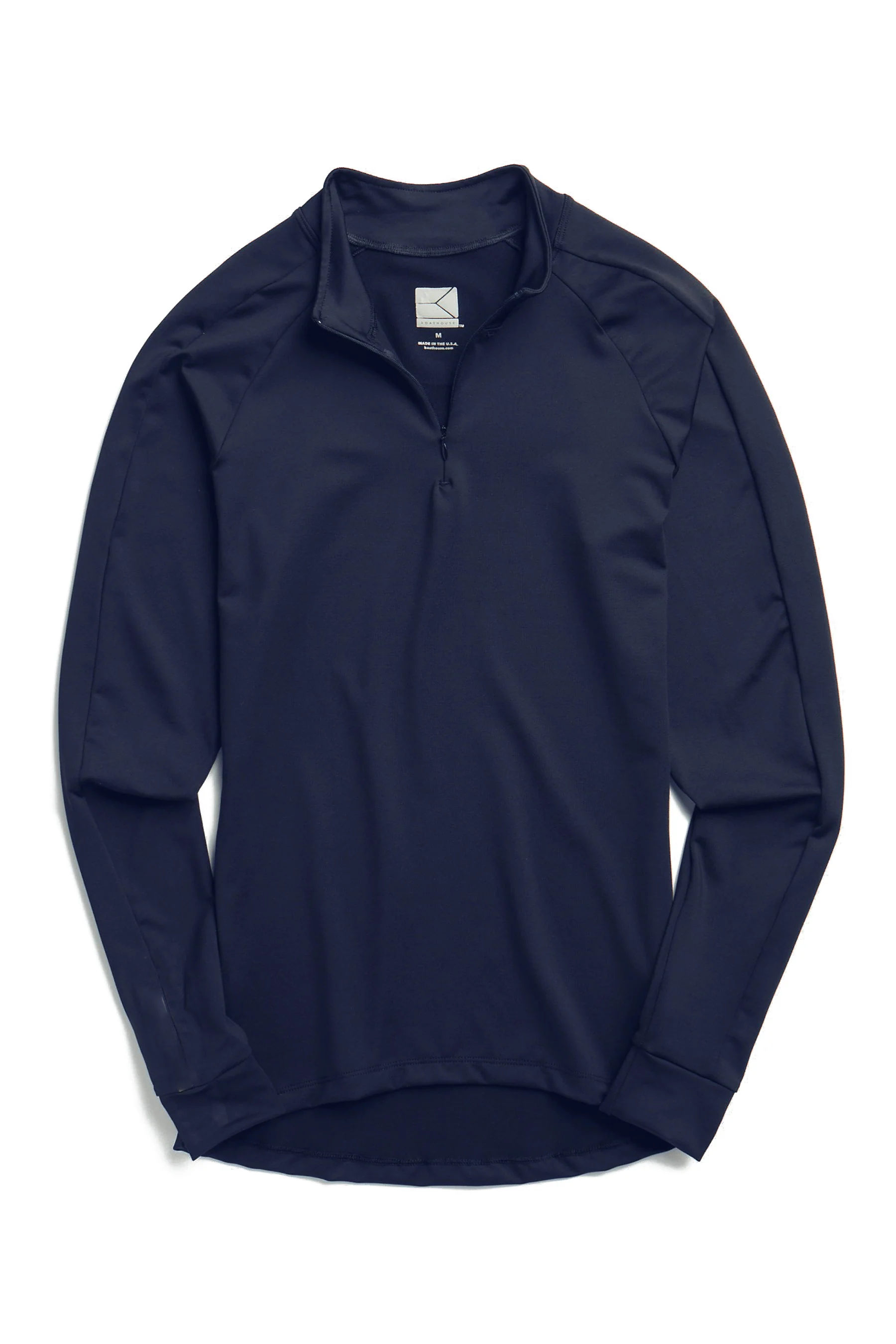 BOATHOUSE Men's Core Quarter-Zip Compression Top - Image 3
